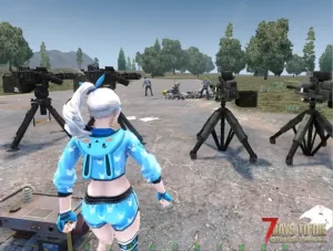 A21哨戒机枪炮塔和重型多管机枪炮塔-七日杀中文站