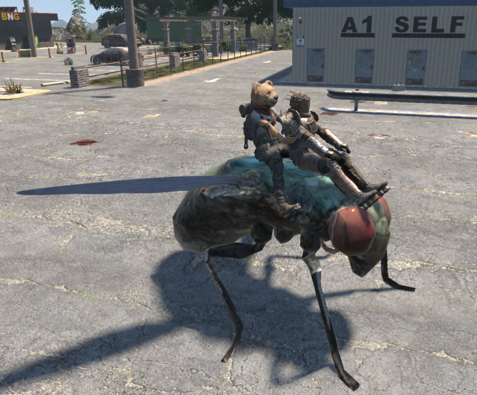 V2.4版本 [苍蝇飞艇] 新载具，直连MOD，可坐三人。-七日杀中文站