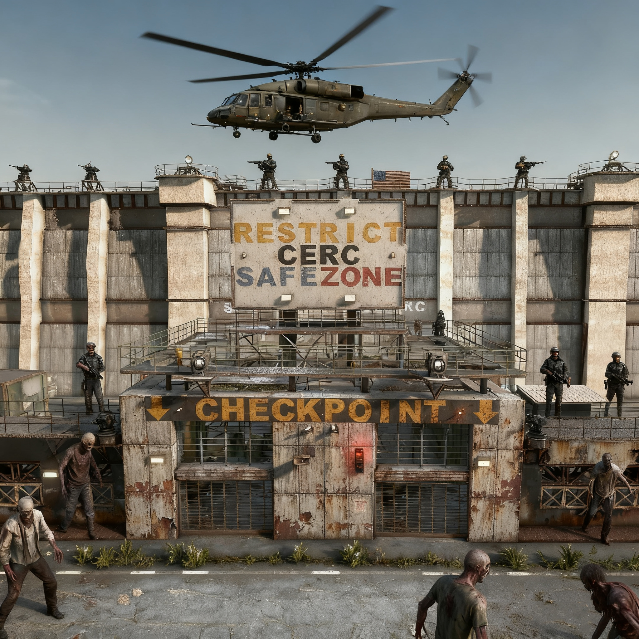 【大修模组】军事行动：安全区 (Operation: Safe Zone) —— 告别孤独！加入军队，死守人类最后防线！-七日杀中文站