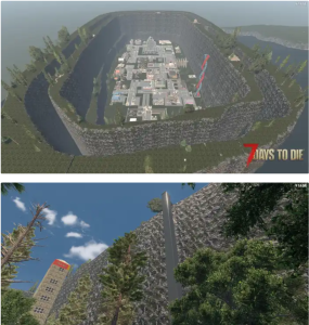 2.5 单机地图-炸鱼薯条自制地图《逃出绝命镇8K》地图(12.26更新至2.5)-七日杀中文站