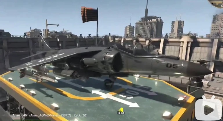 【小型MOD】AV-8B“鹞”式垂直起降战斗机模组—七日杀首款VTOL喷气机，矢量喷口可切换-七日杀中文站